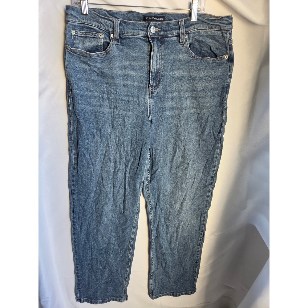 Calvin Klein Jeans Jeans Women Blue Medium Straight Mid Straight